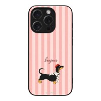 Θήκη Sonique Stripe Stories Series για Apple iPhone 15 Pro Bonjour Puppy