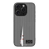 Θήκη Sonique Stripe Stories Series για Apple iPhone 15 Pro Eye on You – Μαύρο