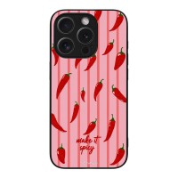 Θήκη Sonique Stripe Stories Series για Apple iPhone 15 Pro Make It Spicy