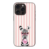Θήκη Sonique Stripe Stories Series για Apple iPhone 15 Pro Max Ζέβρα – Τσιχλόφουσκα