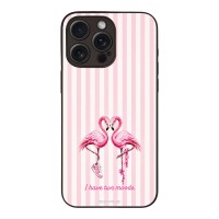 Θήκη Sonique Stripe Stories Series για Apple iPhone 15 Pro Max Φλαμίνγκο