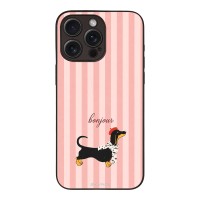 Θήκη Sonique Stripe Stories Series για Apple iPhone 15 Pro Max Bonjour Puppy