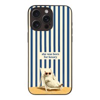 Θήκη Sonique Stripe Stories Series για Apple iPhone 15 Pro Max Born for Luxury