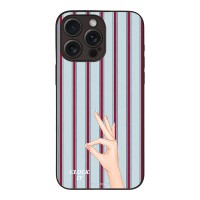 Θήκη Sonique Stripe Stories Series για Apple iPhone 15 Pro Max Clock It