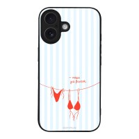 Θήκη Sonique Stripe Stories Series για Apple iPhone 16 Πάμε για Βουτιά;