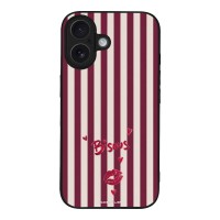 Θήκη Sonique Stripe Stories Series για Apple iPhone 16 Φιλάκια