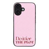 Θήκη Sonique Stripe Stories Series για Apple iPhone 16 Do It for the Plot