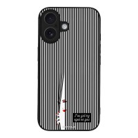 Θήκη Sonique Stripe Stories Series για Apple iPhone 16 Eye on You – Μαύρο