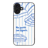 Θήκη Sonique Stripe Stories Series για Apple iPhone 16 Plus Αύγουστος