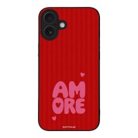 Θήκη Sonique Stripe Stories Series για Apple iPhone 16 Plus Amore