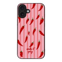 Θήκη Sonique Stripe Stories Series για Apple iPhone 16 Plus Make It Spicy