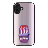 Θήκη Sonique Stripe Stories Series για Apple iPhone 16 Plus Sardine