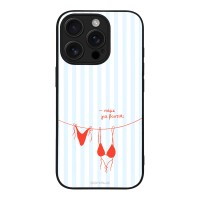 Θήκη Sonique Stripe Stories Series για Apple iPhone 16 Pro Πάμε για Βουτιά;