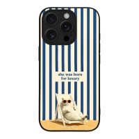 Θήκη Sonique Stripe Stories Series για Apple iPhone 16 Pro Born for Luxury