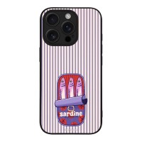 Θήκη Sonique Stripe Stories Series για Apple iPhone 16 Pro Sardine
