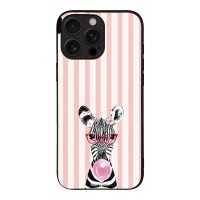 Θήκη Sonique Stripe Stories Series για Apple iPhone 16 Pro Max Ζέβρα – Τσιχλόφουσκα