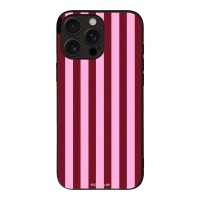 Θήκη Sonique Stripe Stories Series για Apple iPhone 16 Pro Max Ρίγες Ροζ – Κόκκινο