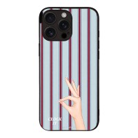 Θήκη Sonique Stripe Stories Series για Apple iPhone 16 Pro Max Clock It