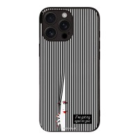 Θήκη Sonique Stripe Stories Series για Apple iPhone 16 Pro Max Eye on You – Μαύρο
