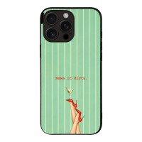 Θήκη Sonique Stripe Stories Series για Apple iPhone 16 Pro Max Martini