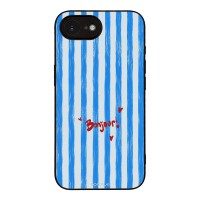 Θήκη Sonique Stripe Stories Series για Apple iPhone 16e / iPhone 17e Bonjour Blue