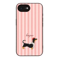 Θήκη Sonique Stripe Stories Series για Apple iPhone 16e / iPhone 17e Bonjour Puppy