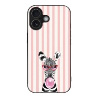 Θήκη Sonique Stripe Stories Series για Apple iPhone 17 Ζέβρα – Τσιχλόφουσκα