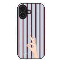 Θήκη Sonique Stripe Stories Series για Apple iPhone 17 Clock It