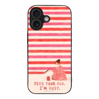 Θήκη Sonique Stripe Stories Series για Apple iPhone 17 Feed Your Ego