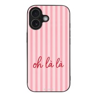 Θήκη Sonique Stripe Stories Series για Apple iPhone 17 Oh La La – Ροζ