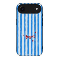 Θήκη Sonique Stripe Stories Series για Apple iPhone 17 Air Bonjour Blue