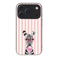 Θήκη Sonique Stripe Stories Series για Apple iPhone 17 Pro Ζέβρα – Τσιχλόφουσκα