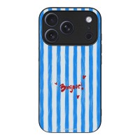 Θήκη Sonique Stripe Stories Series για Apple iPhone 17 Pro Bonjour Blue