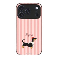 Θήκη Sonique Stripe Stories Series για Apple iPhone 17 Pro Bonjour Puppy