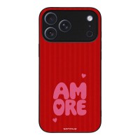 Θήκη Sonique Stripe Stories Series για Apple iPhone 17 Pro Max Amore