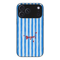 Θήκη Sonique Stripe Stories Series για Apple iPhone 17 Pro Max Bonjour Blue