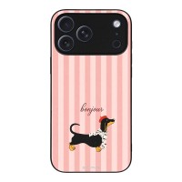 Θήκη Sonique Stripe Stories Series για Apple iPhone 17 Pro Max Bonjour Puppy