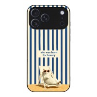Θήκη Sonique Stripe Stories Series για Apple iPhone 17 Pro Max Born for Luxury