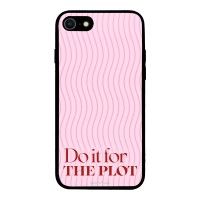 Θήκη Sonique Stripe Stories Series για Apple iPhone 7 / iPhone 8 / iPhone SE 2020 / iPhone SE 2022 Do It for the Plot