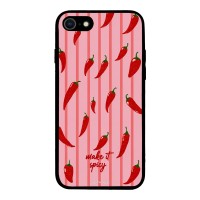 Θήκη Sonique Stripe Stories Series για Apple iPhone 7 / iPhone 8 / iPhone SE 2020 / iPhone SE 2022 Make It Spicy