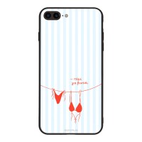 Θήκη Sonique Stripe Stories Series για Apple iPhone 7 Plus / iPhone 8 Plus Πάμε για Βουτιά;