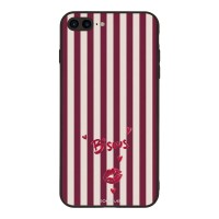 Θήκη Sonique Stripe Stories Series για Apple iPhone 7 Plus / iPhone 8 Plus Φιλάκια