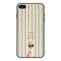 Θήκη Sonique Stripe Stories Series για Apple iPhone 7 Plus / iPhone 8 Plus Better Late