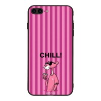 Θήκη Sonique Stripe Stories Series για Apple iPhone 7 Plus / iPhone 8 Plus Chill Panther