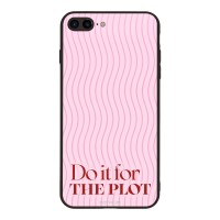 Θήκη Sonique Stripe Stories Series για Apple iPhone 7 Plus / iPhone 8 Plus Do It for the Plot