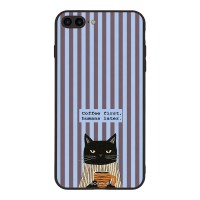 Θήκη Sonique Stripe Stories Series για Apple iPhone 7 Plus / iPhone 8 Plus Humans Later