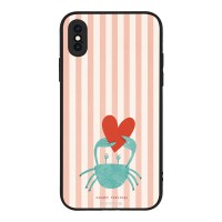 Θήκη Sonique Stripe Stories Series για Apple iPhone X / iPhone XS Καβουράκι