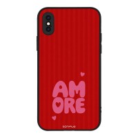 Θήκη Sonique Stripe Stories Series για Apple iPhone X / iPhone XS Amore