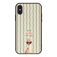 Θήκη Sonique Stripe Stories Series για Apple iPhone X / iPhone XS Better Late