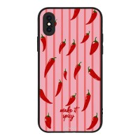 Θήκη Sonique Stripe Stories Series για Apple iPhone X / iPhone XS Make It Spicy
